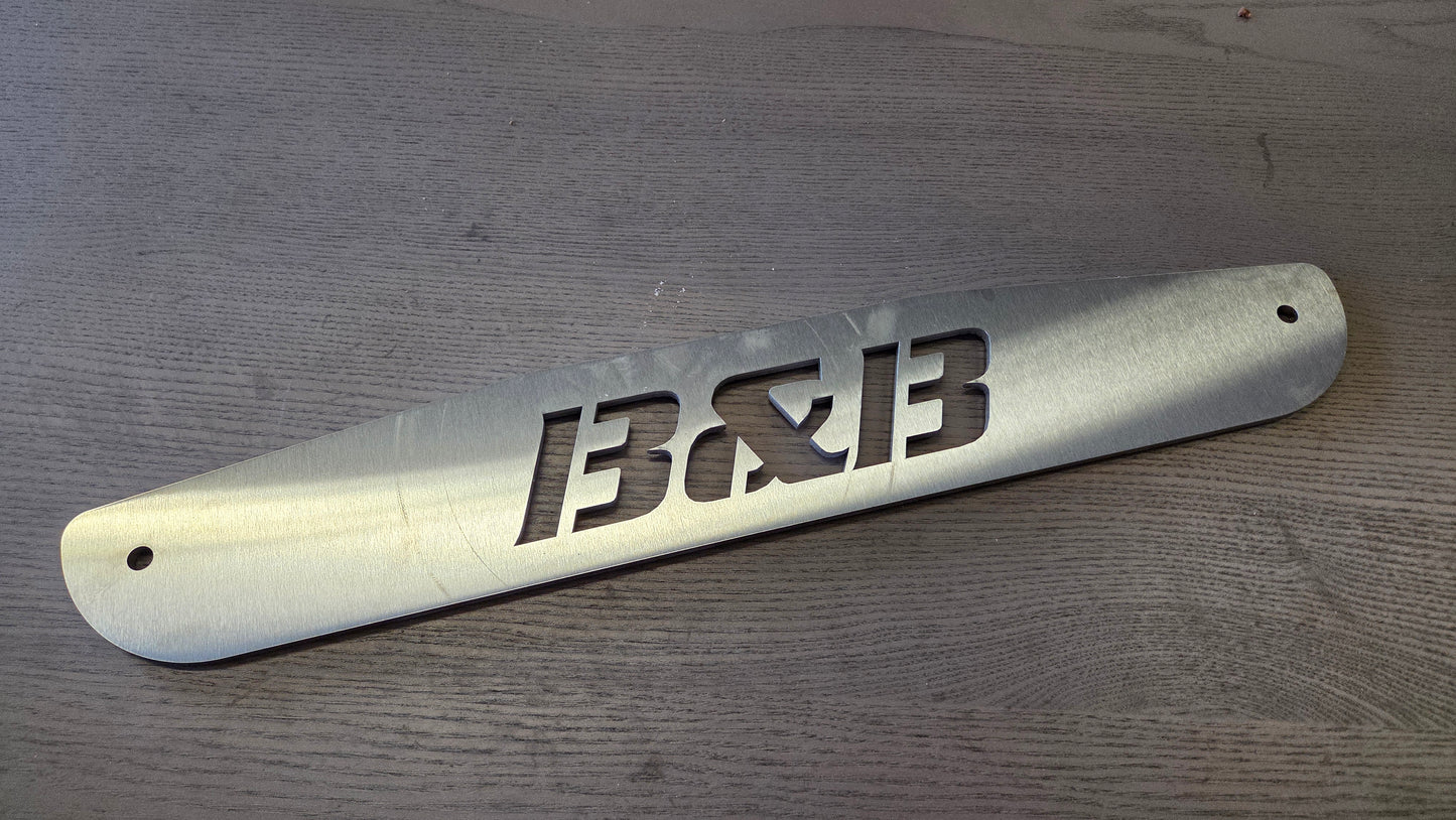 B&B mudflap weight plates