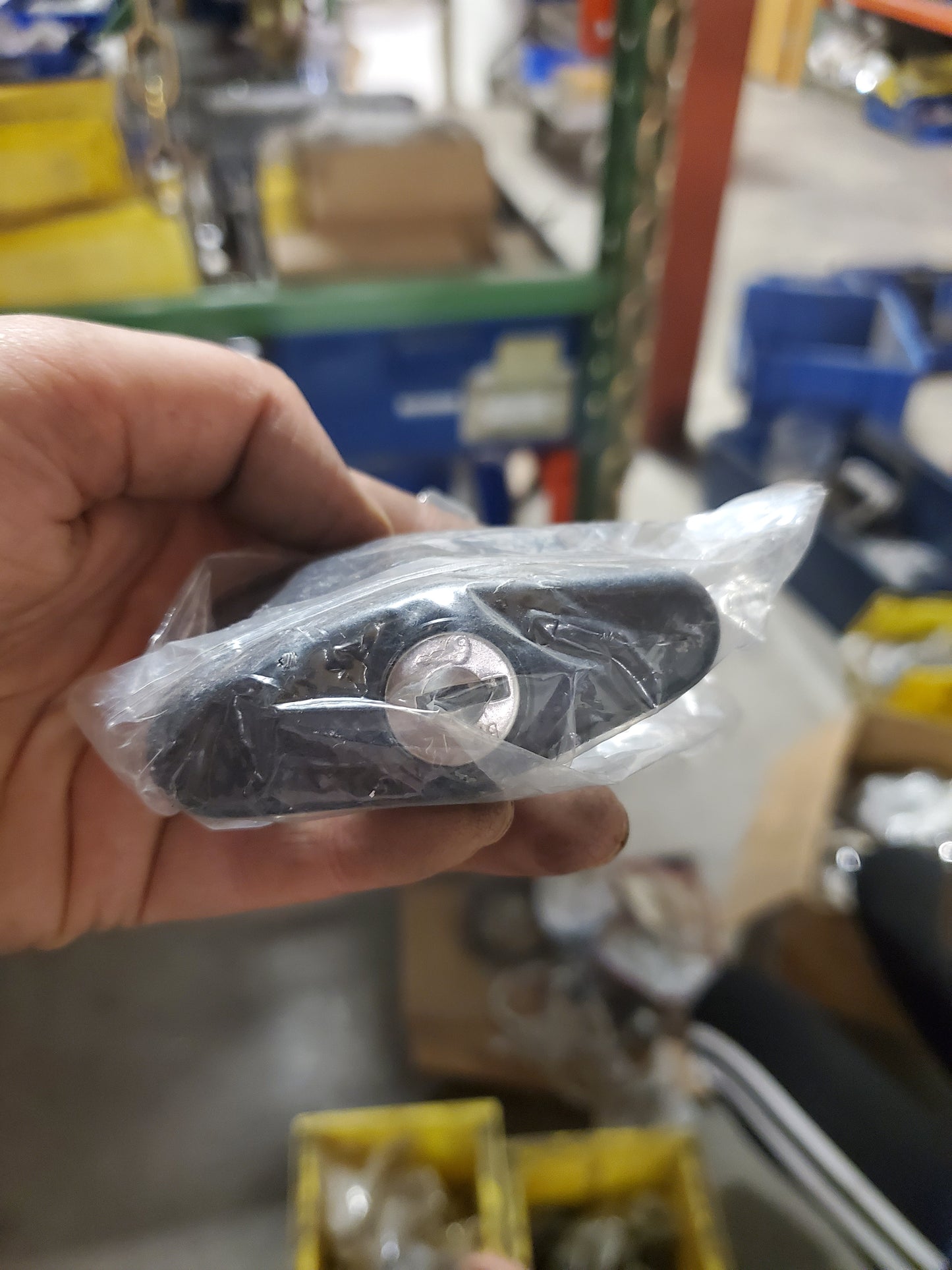 Black Gullwing Door Latch