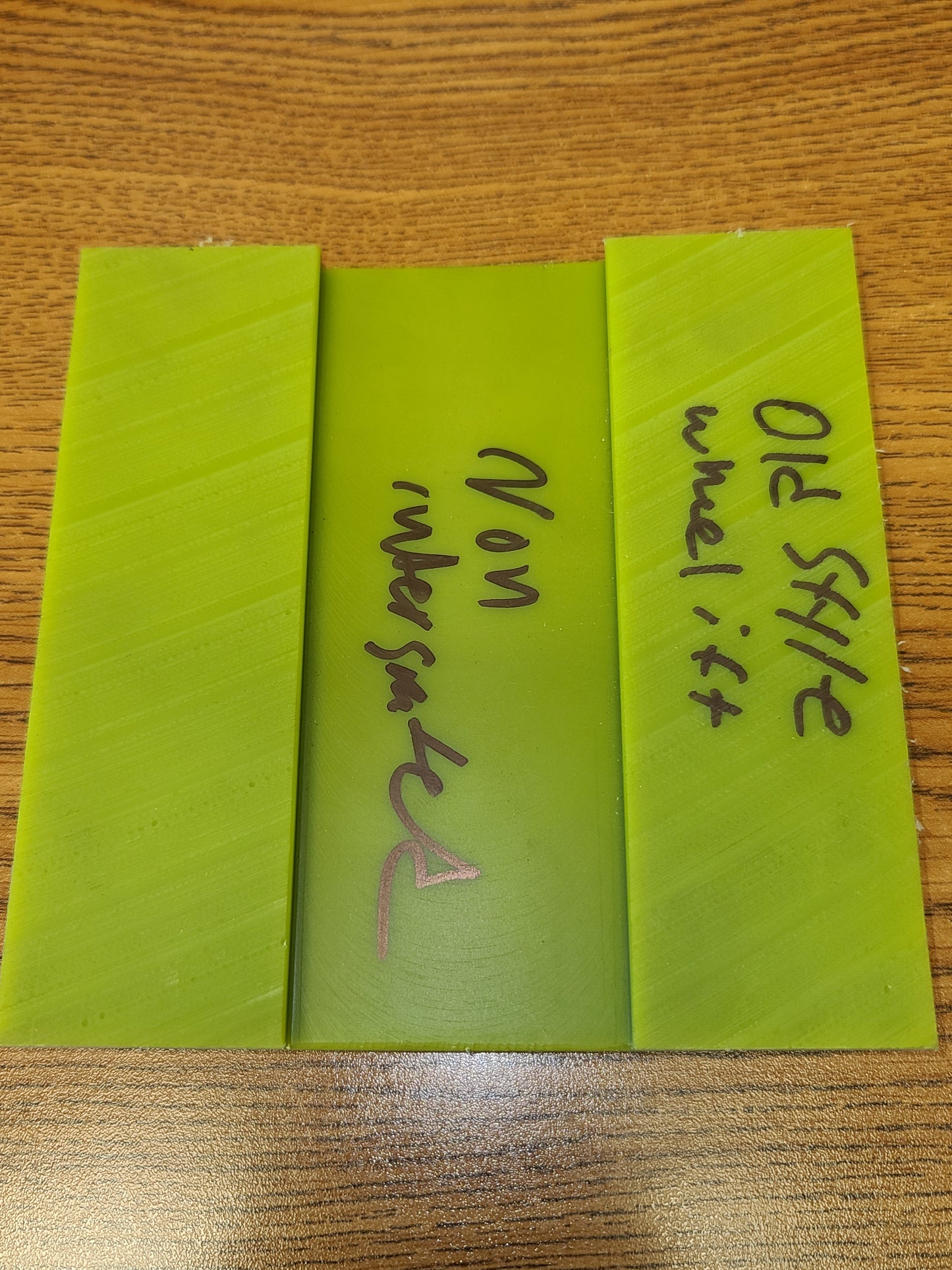 Grooved Wear Pad Block - Old Style