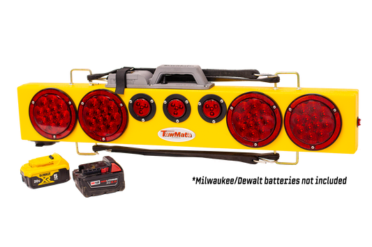TM36MDW: 36" Wireless Tow Light for M18 & MAX20 Hardwire plug