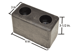 Wheel lift Stop Bumper