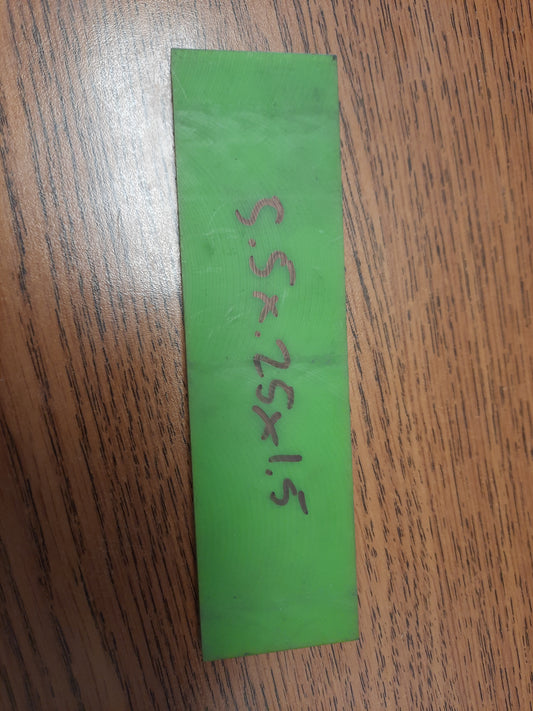 Wear Pad 1.5"W x 5.5"L x .25"H