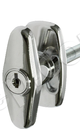 Chrome Gullwing Door Latch