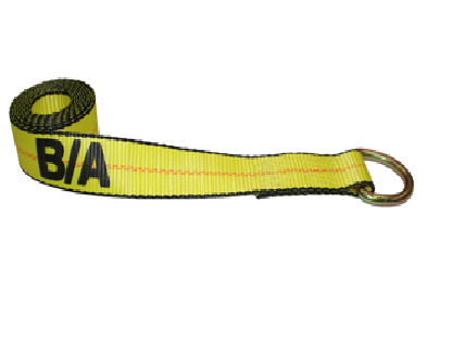 2 Inch Wheel Lift Strap With D Ring