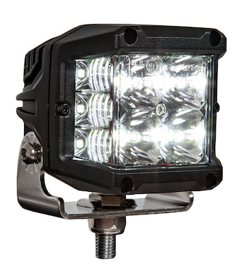 Work Up ULTRA BRIGHT WIDE ANGLE 4 INCH RECTANGULAR LED SPOT-FLOOD COMBINATION LIGHT